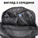 Нагрудная сумка для патчей и шевронов 5 карманов MOLLE, мужская сумка тактическая черная 108 фото 6