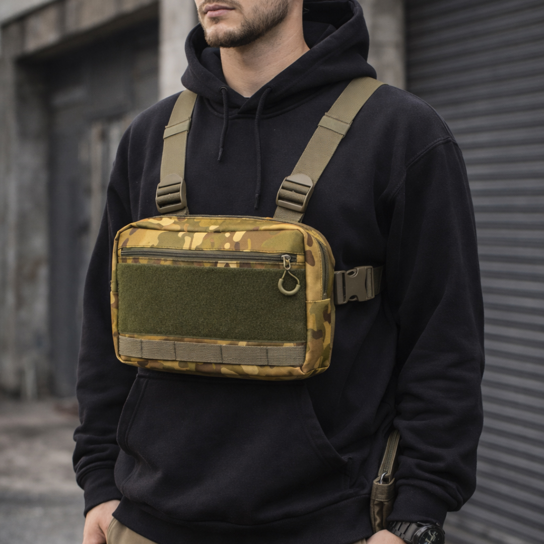 Нагрудная сумка Multicam Cordura 1000D с 5 карманами 155 фото