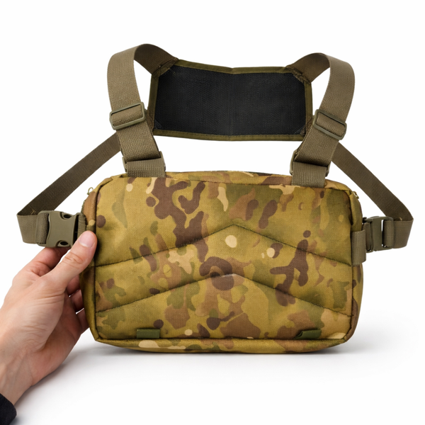 Нагрудна сумка Multicam Cordura 1000D з 5 кишенями 155 фото
