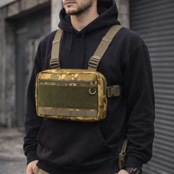 Нагрудна сумка Multicam Cordura 1000D з 5 кишенями 155 фото