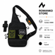 Тактична сумка Shadow Tactical Cordura 1000D з кобурою, MOLLE та патч-панеллю чорна 157 фото 1