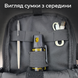 Тактична сумка Shadow Tactical Cordura 1000D з кобурою, MOLLE та патч-панеллю чорна 157 фото 3