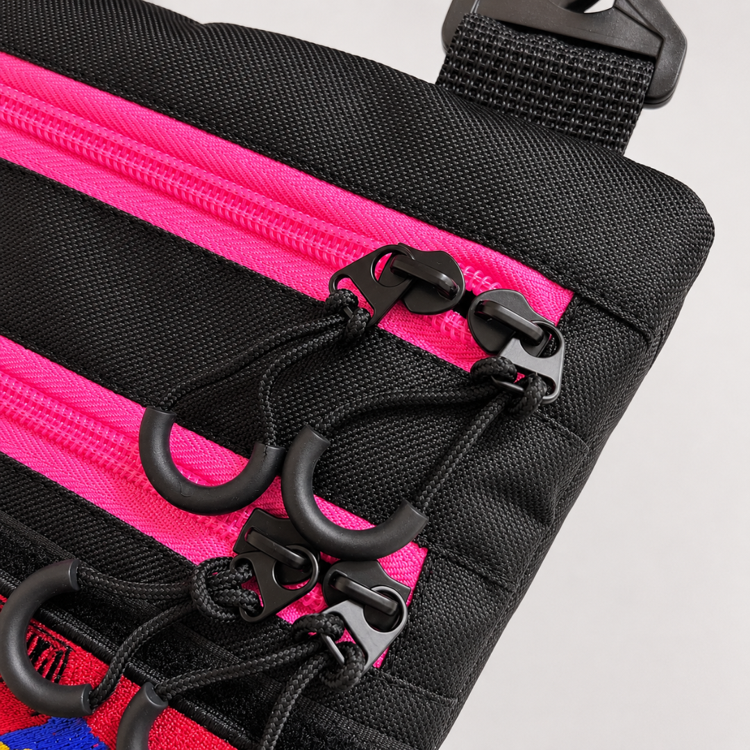 Тактическая сумка для патчей Cordura 1000D черная с кобурой 30&times;24 см водонепроницаемая унисекс 159 фото