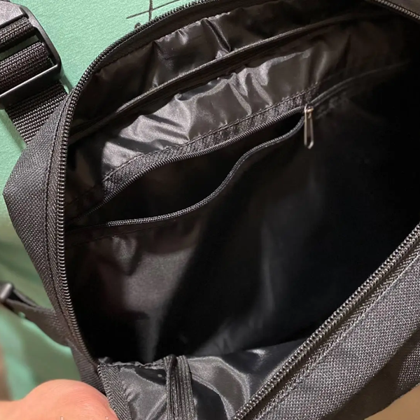 Тактична нагрудна сумка з Cordura 1000D, розгрузка чоловіча чорна 125 фото