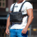 Тактична нагрудна сумка з Cordura 1000D, розгрузка чоловіча чорна 125 фото 3