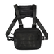 Тактична нагрудна сумка з Cordura 1000D, розгрузка чоловіча чорна 125 фото 2