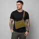 Тактична сумка через плече Cordura 1000D койот 30&times;18 см з патч-панеллю унісекс 160 фото 4