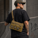 Тактична сумка через плече Cordura 1000D койот 30&times;18 см з патч-панеллю унісекс 160 фото 3