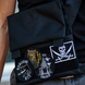Тактична сумка Cordura 1000D чорна 30&times;25 см з патч-панеллю та зйомною кобурою 161 фото 5