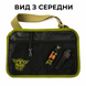 Молодежная тактическая сумка для патчей на плечо с 4 карманами black 127 фото 5