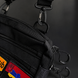 Тактическая сумка для патчей Cordura 600D &mdash; 5 карманов, мессенджер черный из ткани 129 фото 7