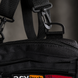 Тактическая сумка для патчей Cordura 600D &mdash; 5 карманов, мессенджер черный из ткани 129 фото 5