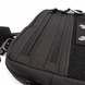 Тактическая сумка для патчей Cordura 600D &mdash; 5 карманов, мессенджер черный из ткани 129 фото 2