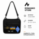 Тактическая сумка для патчей Cordura 600D &mdash; 5 карманов, мессенджер черный из ткани 129 фото 1