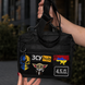 Тактическая сумка для патчей Cordura 600D &mdash; 5 карманов, мессенджер черный из ткани 129 фото 3
